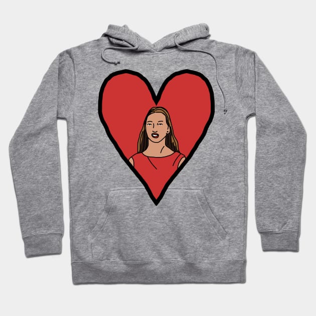 Distracted Boyfriend Valentine for Mystery Woman Hoodie by ellenhenryart